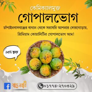 গোলাপভোগ আম
